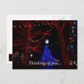 シルバードルシティクリスマス シーズンポストカード (正面/裏面)