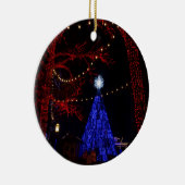 シルバードルシティクリスマス セラミックオーナメント (右)