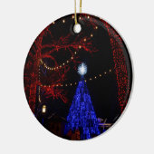 シルバードルシティクリスマス セラミックオーナメント (左)