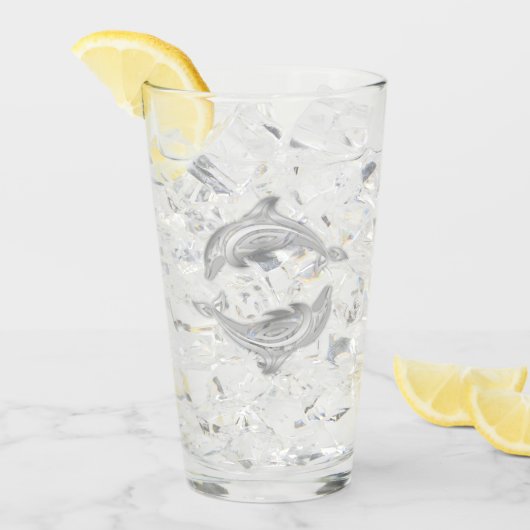 シルバードルフィン タンブラーグラス (アイス正面)