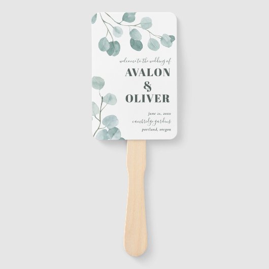 シルバードルユーカリプトゥスサンキュー結婚ズ ハンドファン (正面)