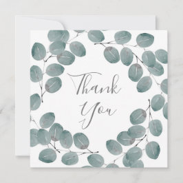 シルバードルユーカリリース サンキューカード