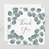 シルバードルユーカリリース サンキューカード (正面/裏面)