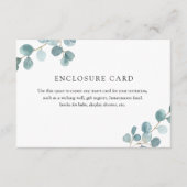 シルバードルユーカリ エンクロージャーカード (正面)