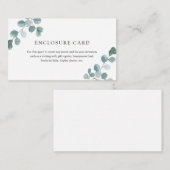 シルバードルユーカリ エンクロージャーカード (正面/裏面)