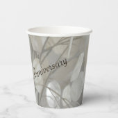 シルバードルルナリア25周年エレガント 紙コップ (裏面)