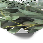 シルバードル結婚ユーカリ座席表 ポスター (角)