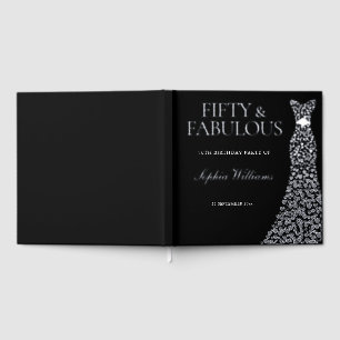 シルバードレス50th誕生日パーティー ゲストブック