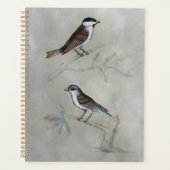 シルバード鳥園 |鳥のペア プランナー手帳 (正面)