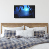 シルバーナイト キャンバスプリント (インサイチュ (寝室))