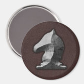 シルバーナイト – 無重力チェス(SLS) マグネット (正面/裏面)