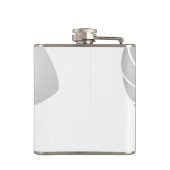 シルバーナウティラスカスタムシェルとモノグラム フラスク (裏面)