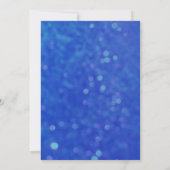 シルバーネイビーグリティニューイヤーイブパーティー 招待状 (裏面)