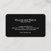 シルバーハウスロゴ 名刺 (裏面)