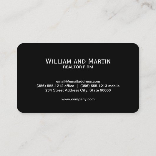 シルバーハウスロゴ 名刺 (裏面)