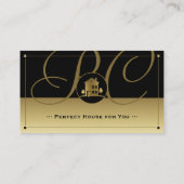 シルバーハウス |プレミアム実在エステートプロパティBusi 名刺 (裏面)