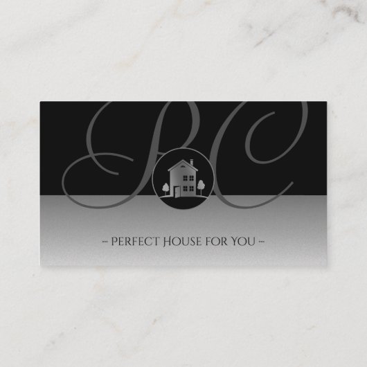 シルバーハウス |プレミアム実在不動産のプロパティ 名刺 (裏面)