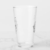 シルバーハウリングオオオカミ タンブラーグラス (左)