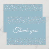 シルバーハーツ コンフェッティ スクリプト ありがとう サンキューカード (正面/裏面)