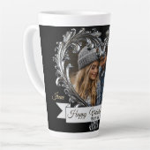 シルバーハートバレンタイン/アニバーサリーラテマグ カフェラテマグ (左アングル)