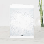 シルバーハート、グリーティングカード シーズンカード (裏面)