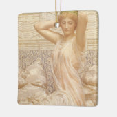 シルバーバイアルバート・ジョセフ・ムーアビクトリアンファインアート セラミックオーナメント (左)