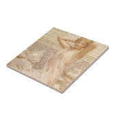 シルバーバイアルバート・ジョセフ・ムーアビクトリアンファインアート タイル (側面)