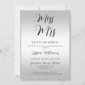 シルバーバチェロレッテ 招待状 (正面)