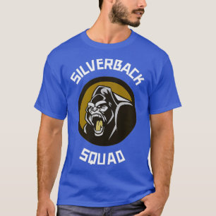 シルバーバックゴリラモンキーチーム Tシャツ