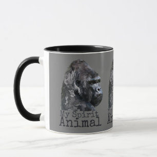 シルバーバックゴリラ霊獣 マグカップ