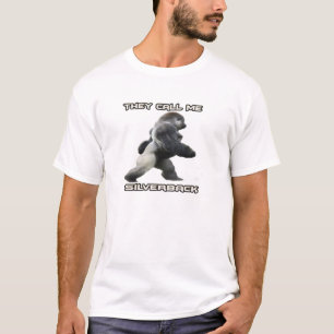 シルバーバックゴリラTシャツ Tシャツ
