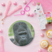 シルバーバックディスヒ ペーパープレート (パーティー)