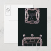 シルバーバックル、英語、18世紀後半 ポストカード (正面/裏面)