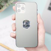 シルバーバック「電話ボス」 シール (スマートフォン)