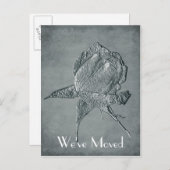 シルバーバラ新しいアドレスフローラ 案内ポストカード (正面/裏面)