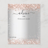 シルバーバラ結婚金ゴールドアドバイスカード (正面)