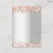 シルバーバラ結婚金ゴールド アドバイスカード (裏面)