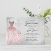 シルバーバラ金ゴールドダイヤモンドレースガウンキンセアニェラ 招待状 (スタンド正面)