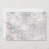 シルバーバラ金ゴールドダイヤモンドレースガウンキンセアニェラ 招待状 (裏面)