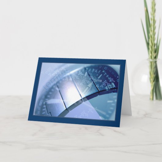 シルバーバンドタイム カード (正面)