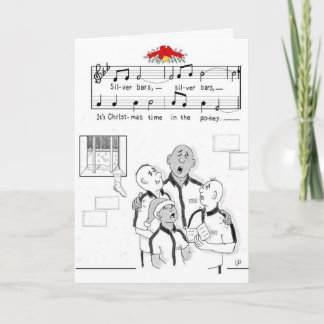 「シルバーバー」クリスマスグリーティングカード&封筒 シーズンカード