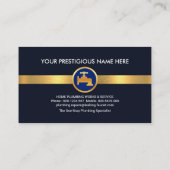 シルバーパイプレンチホーム配管 名刺 (裏面)