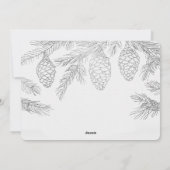 シルバーパインズノエル植物写真 シーズンカード (裏面)