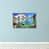 シルバーパスターン – ジョームミュアトレイル キャンバスプリント (インサイチュ (ウッドフロア))