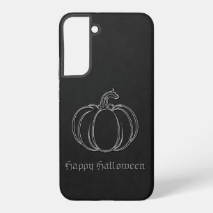 シルバーパンプキンハロウィーン SAMSUNG GALAXY S22+ケース