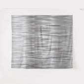 シルバーパーティー写真フェイクティンセル背景 タペストリー (正面(横))