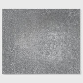 シルバーパードグリッター光沢ガラスVIP ラッピングペーパー (フラット)