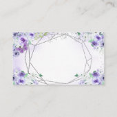 シルバーパープルキンセアニラ詳細カード エンクロージャーカード (裏面)