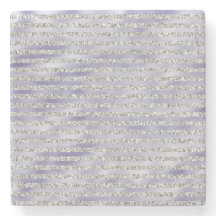 シルバーパープルグリジーグリッターストライプ