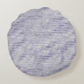 シルバーパープルグリジーグリッターストライプ ラウンドクッション (裏面)